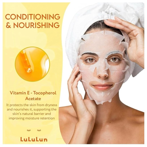 New LuLuLun Hydra-V Vitamin Masks, 28 pack - Picture 8 of 8